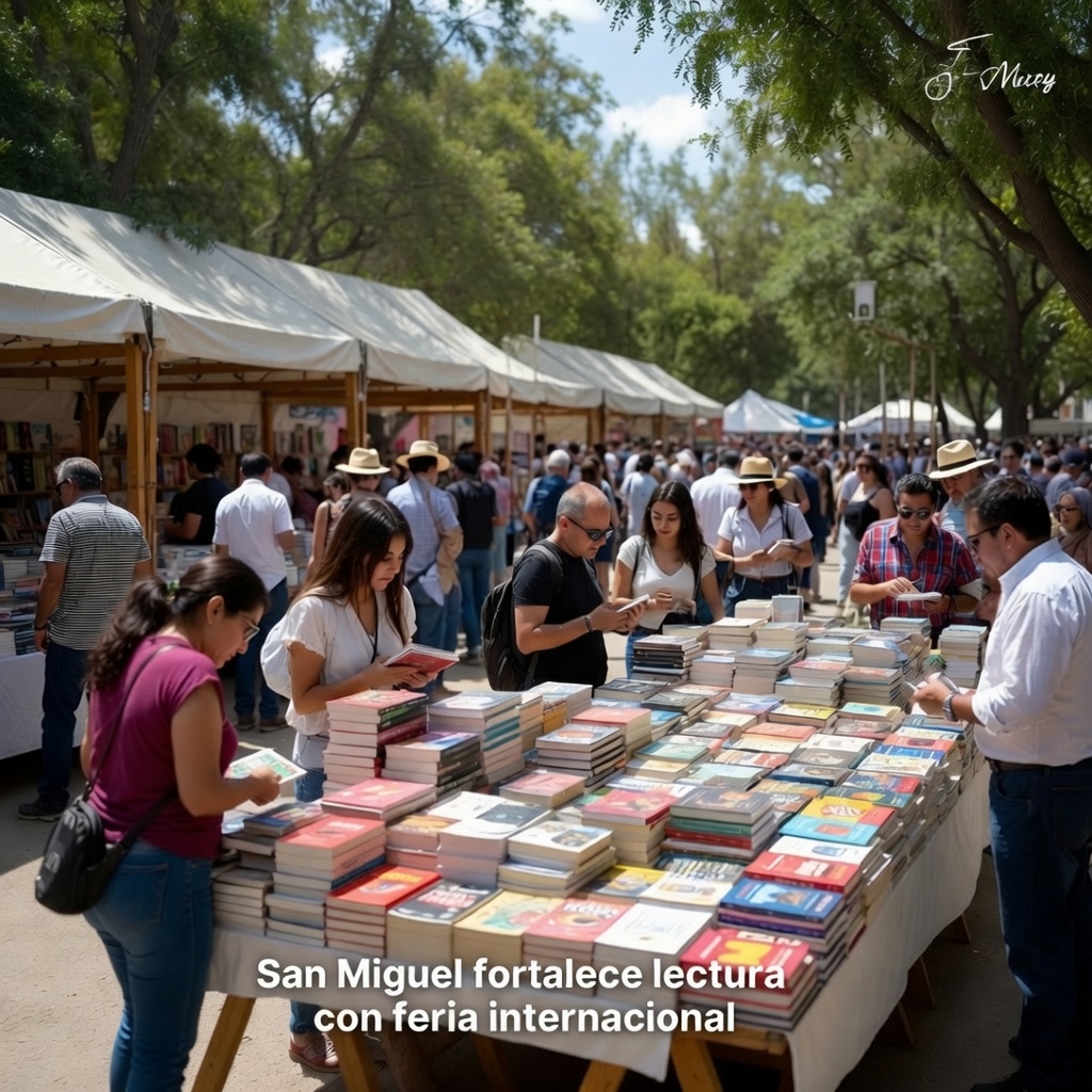 San Miguel fortalece lectura con feria internacional