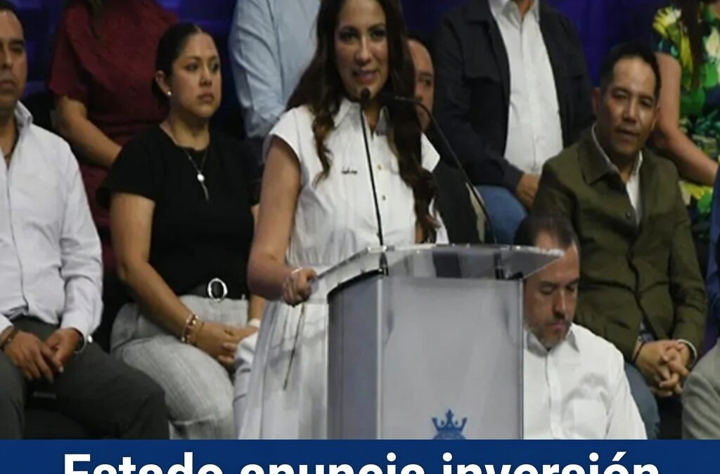 Estado anuncia inversión histórica en obras