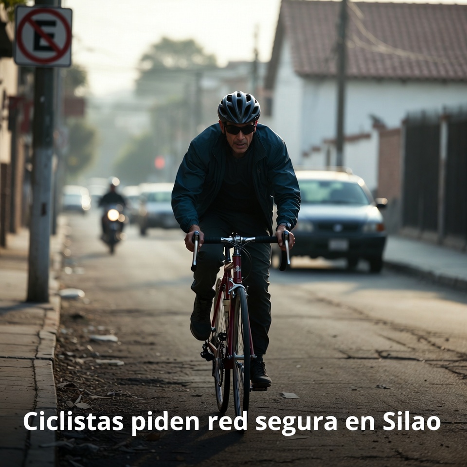 Ciclistas piden red segura en Silao