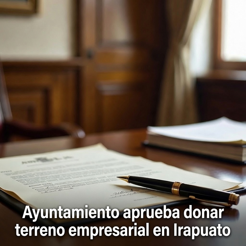 Ayuntamiento aprueba donar terreno empresarial en Irapuato
