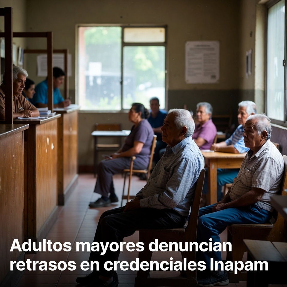 Adultos mayores reportan retrasos en Inapam