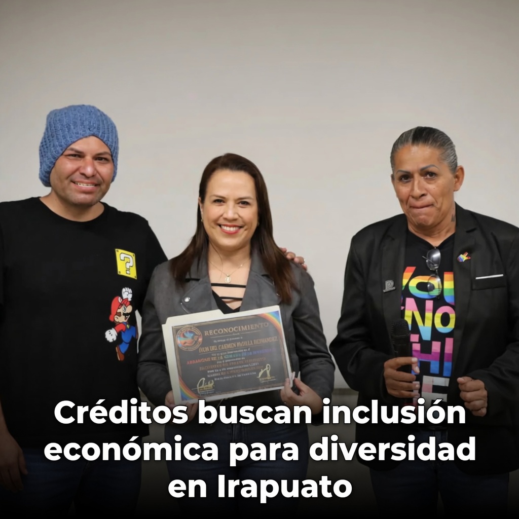 Créditos buscan inclusión económica para diversidad en Irapuato