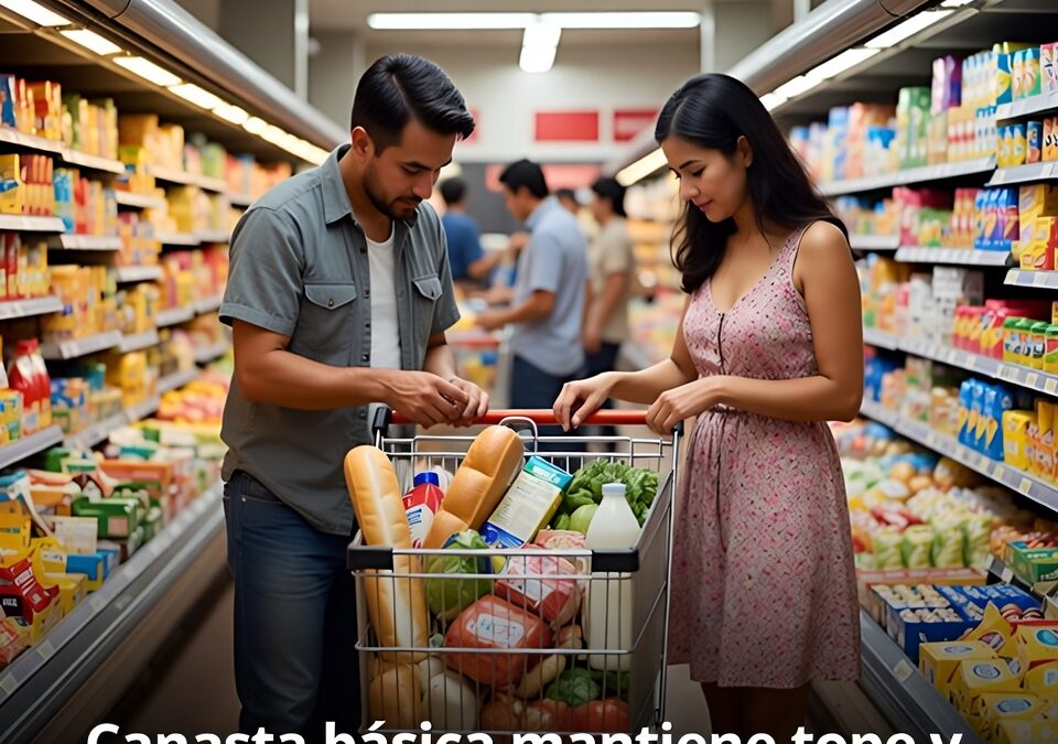 Canasta básica mantiene protección al gasto familiar mexicano