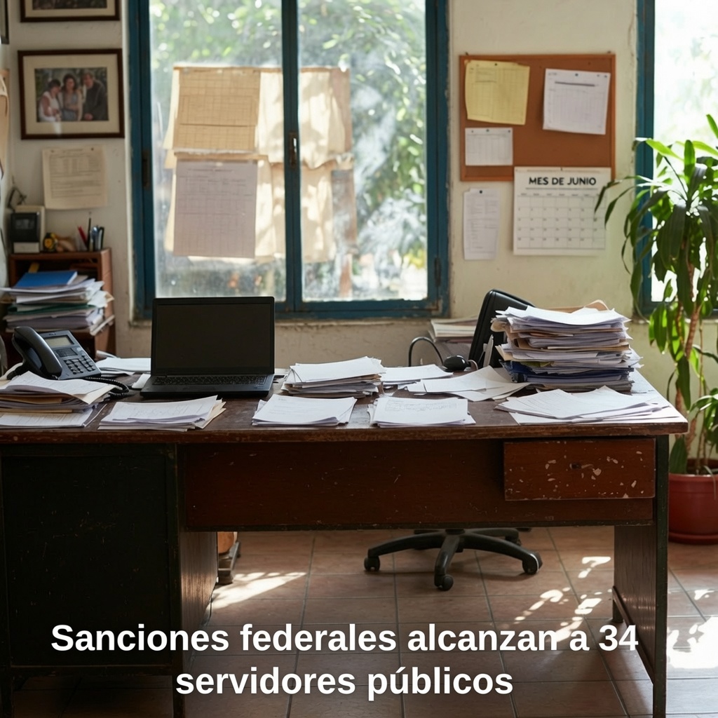 Sanciones federales alcanzan a servidores públicos