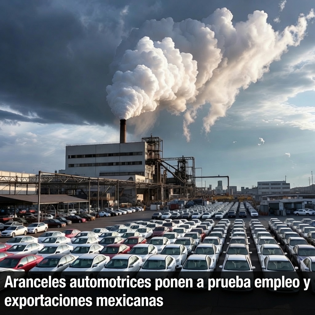 Aranceles automotrices ponen a prueba empleos mexicanos
