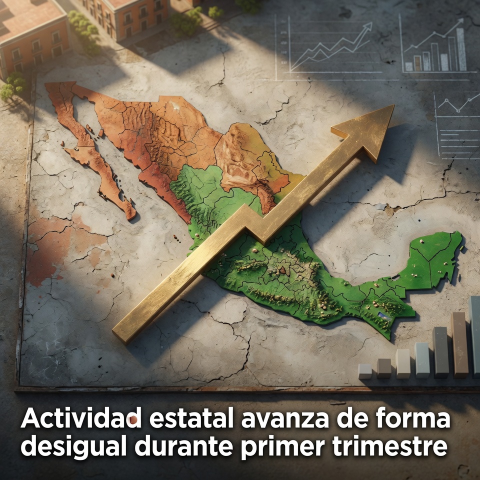 Actividad estatal avanza con resultados desiguales