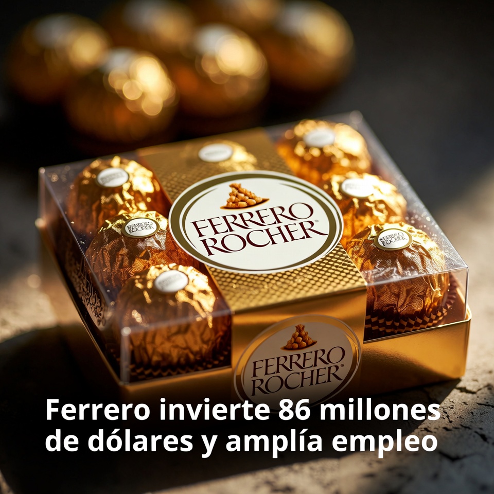 Ferrero amplía inversión y empleo en Guanajuato
