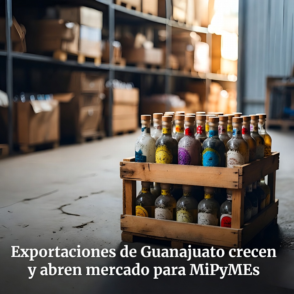 Exportaciones de Guanajuato abren mercado a MiPyMEs