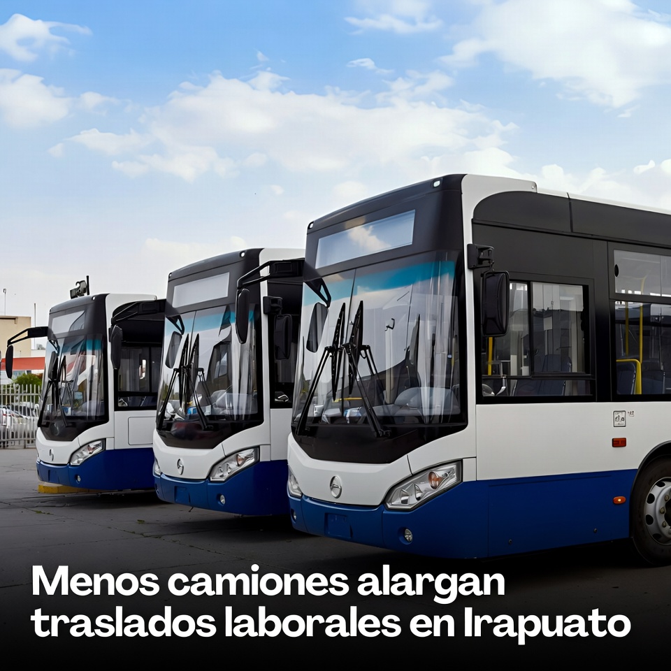 Menos camiones alargan traslados en Irapuato