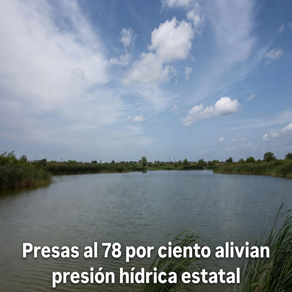 Presas al 78 por ciento alivian presión hídrica