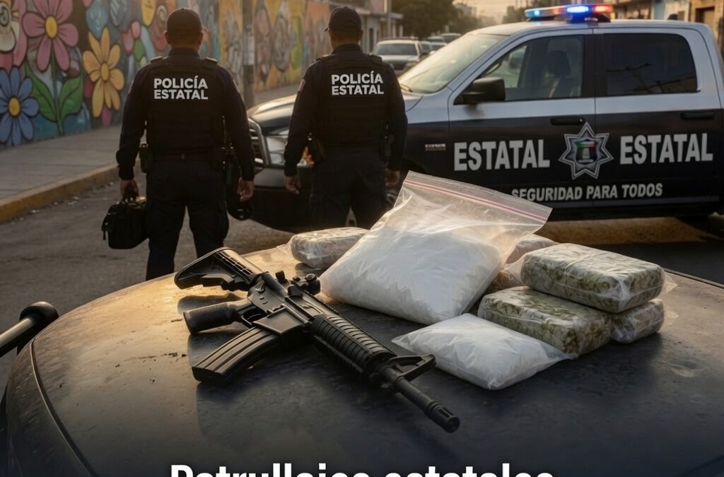 Patrullajes retiran arma y drogas en León