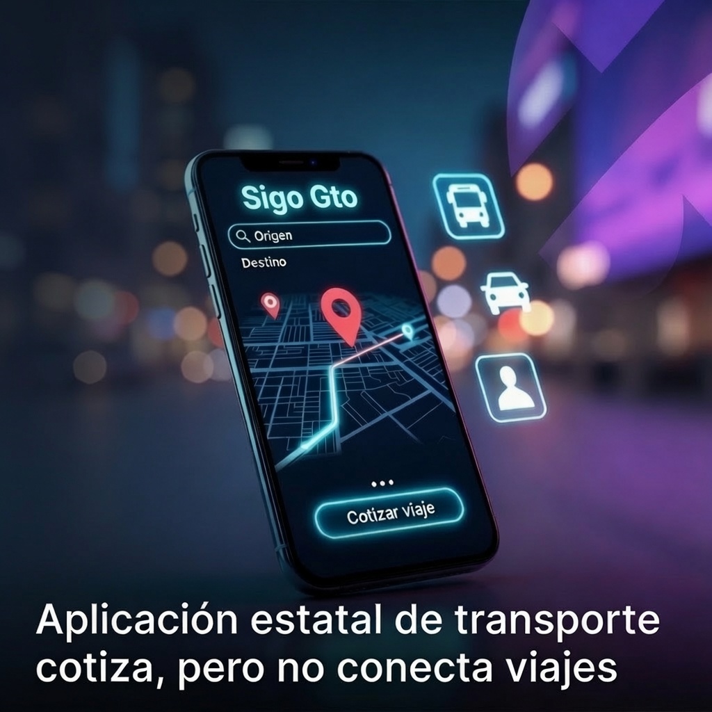 SIGO GTO cotiza viajes sin conectar usuarios