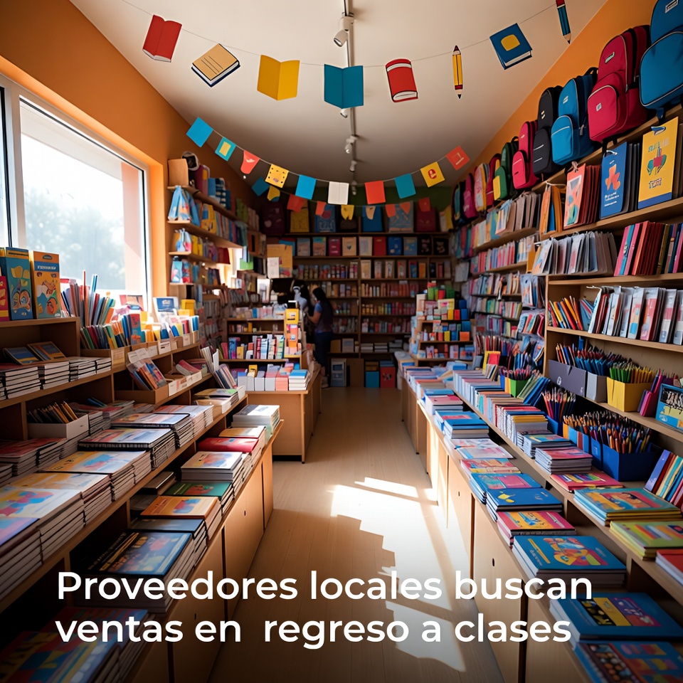 Proveedores locales buscan ventas en regreso a clases
