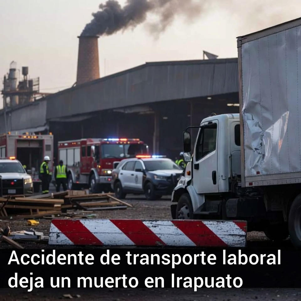 Accidente laboral en Irapuato deja un muerto