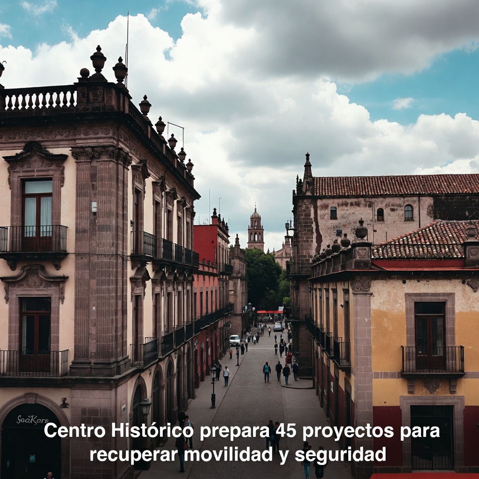 Centro Histórico de Irapuato prepara 45 proyectos