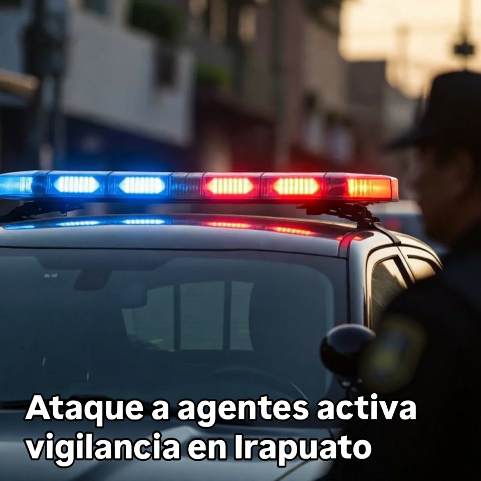Ataque a agentes activa vigilancia en Irapuato