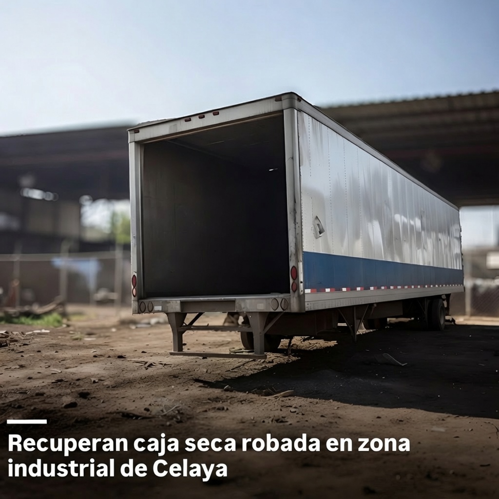 Recuperan caja seca robada en zona industrial