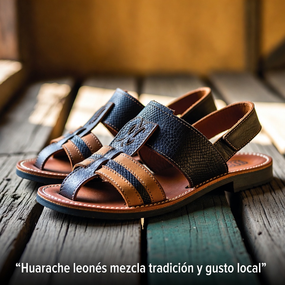 Huarache leonés mezcla tradición y gusto local