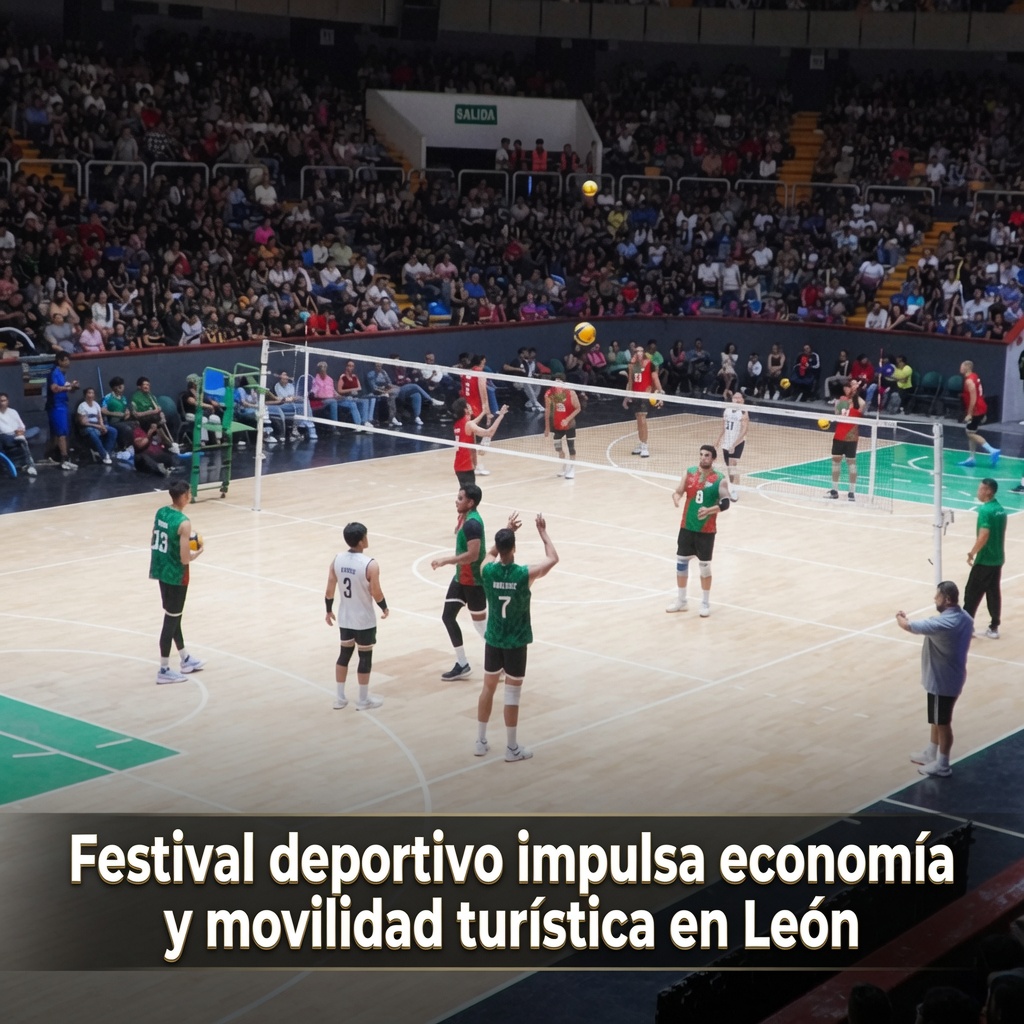 Festival deportivo impulsa economÃa y movilidad en León