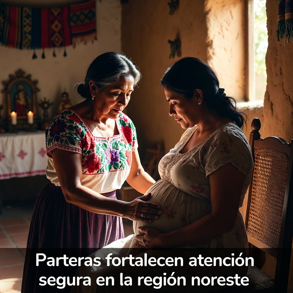 Parteras fortalecen atención segura en San Miguel