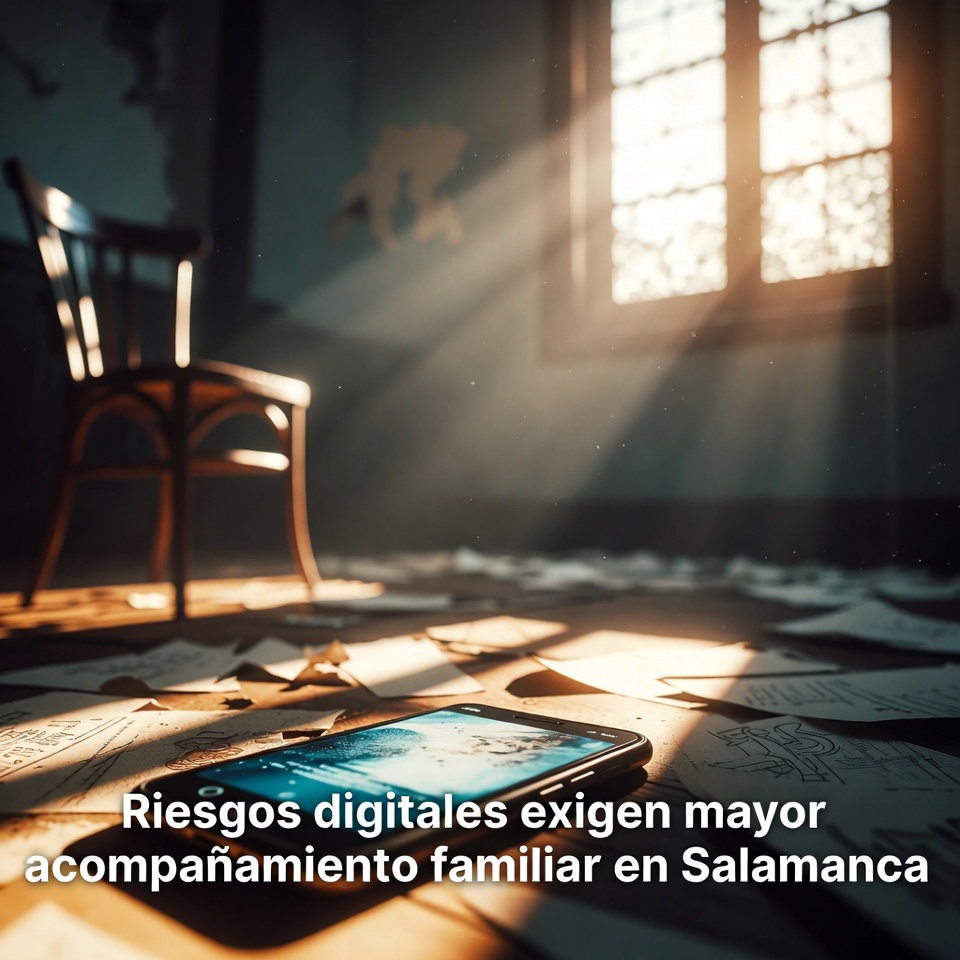 Riesgos digitales exigen acompañamiento familiar en Salamanca