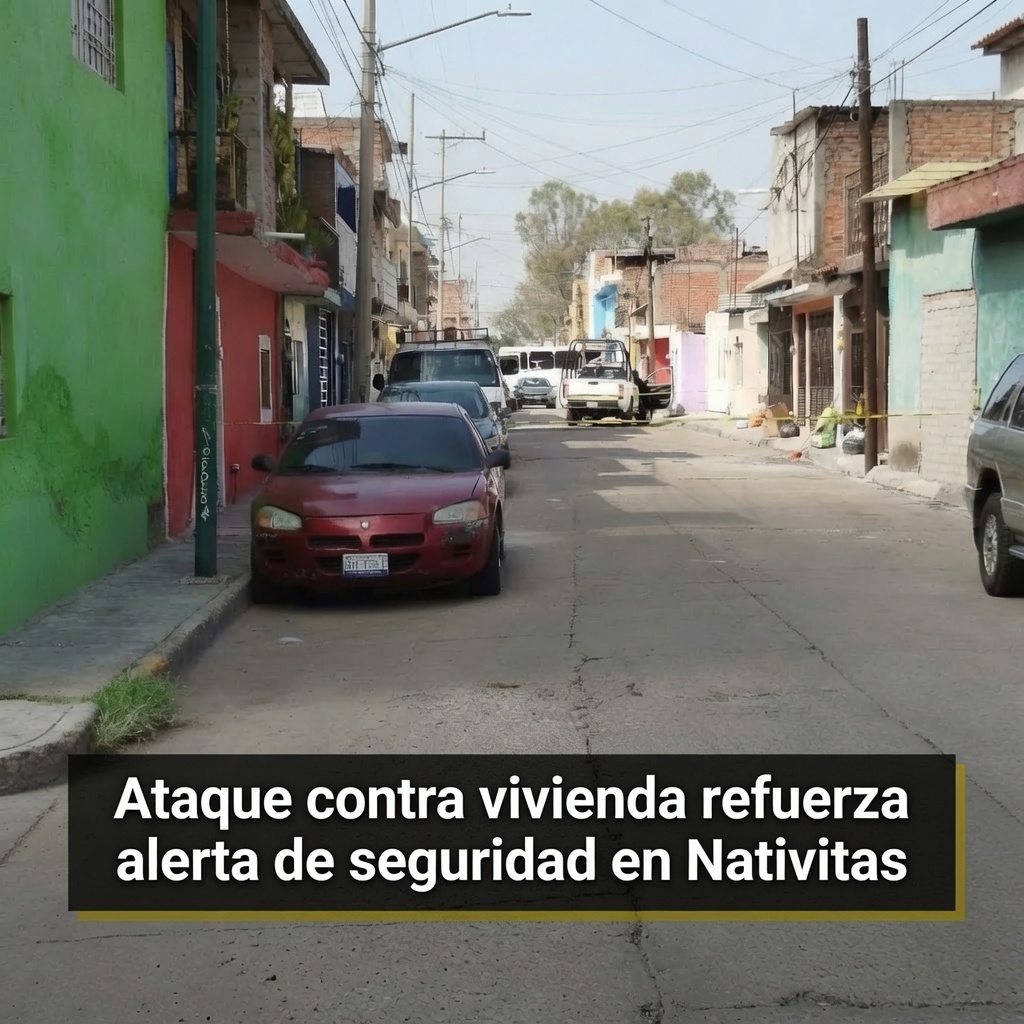 Ataque a vivienda mantiene alerta en Nativitas