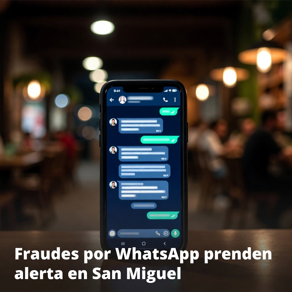 Fraudes por WhatsApp prenden alerta en San Miguel