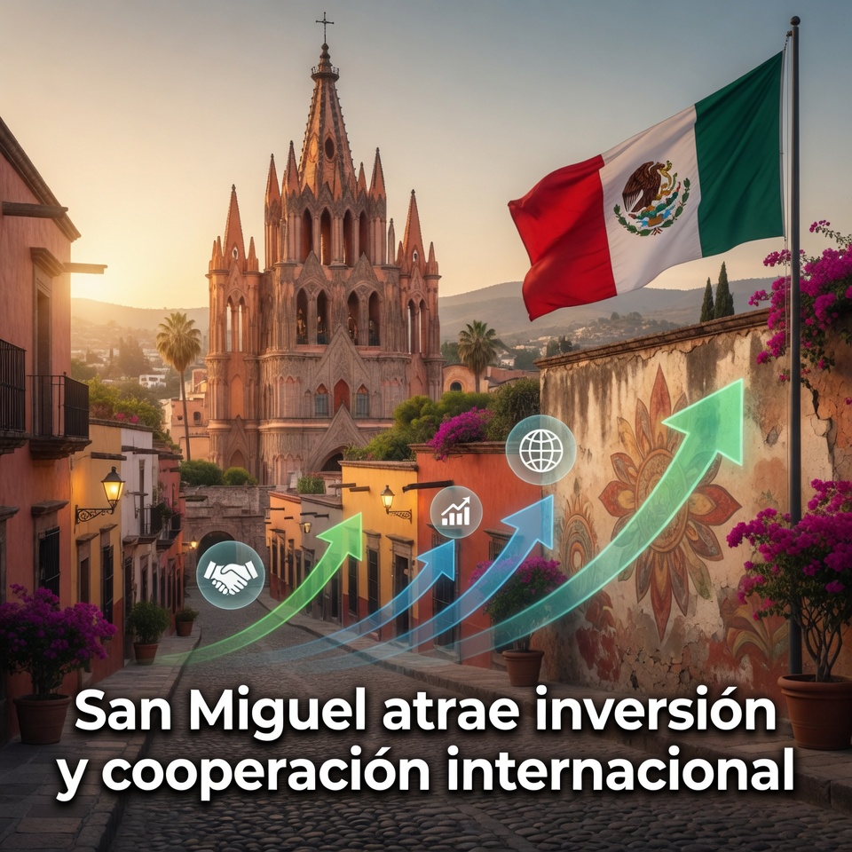 San Miguel atrae inversión y cooperación internacional