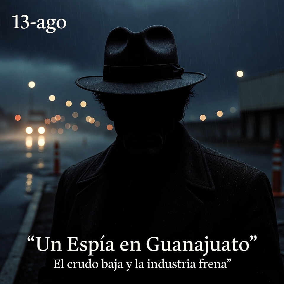 El crudo baja y la industria frena