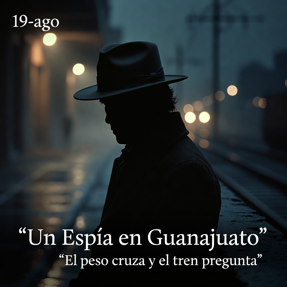El peso cruza y el tren pregunta