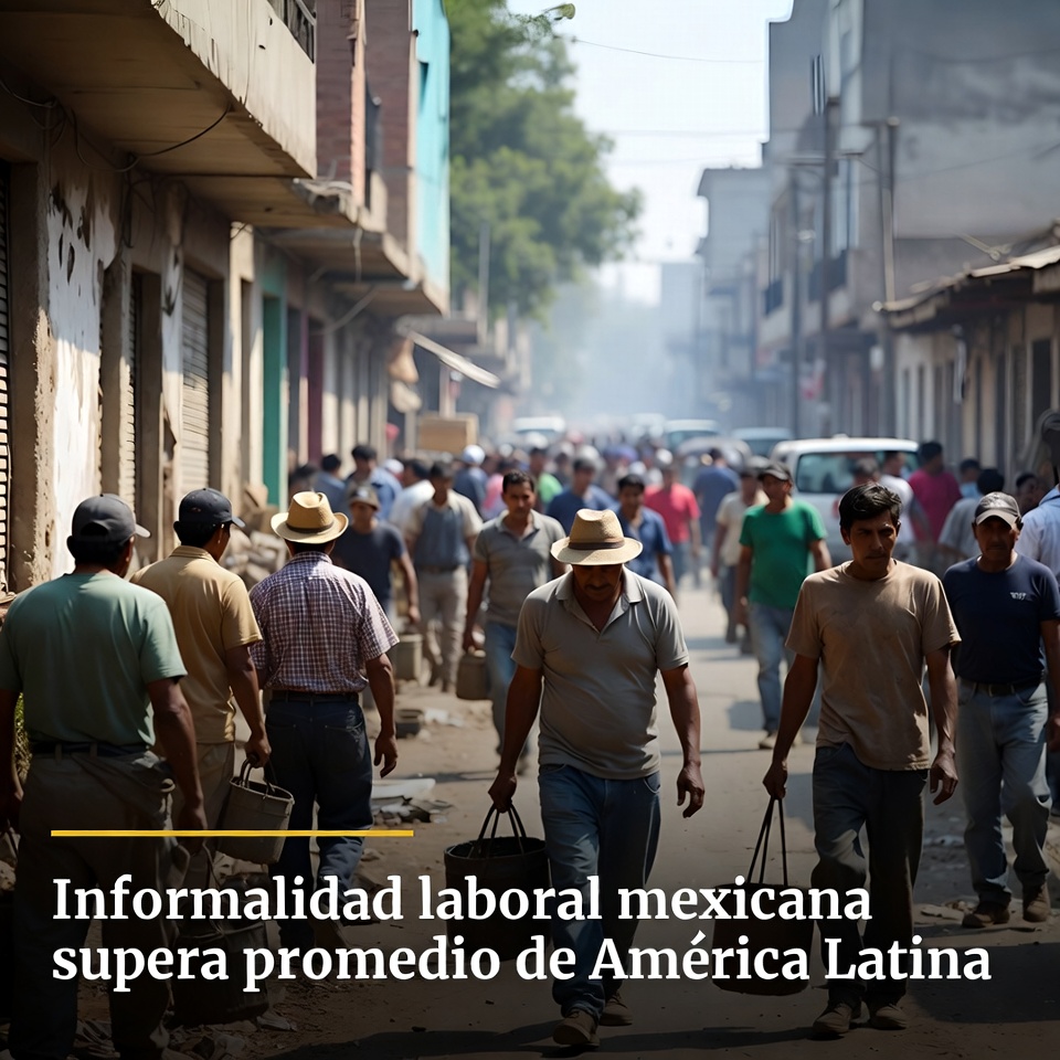 Informalidad rebasa promedio regional y presiona salarios