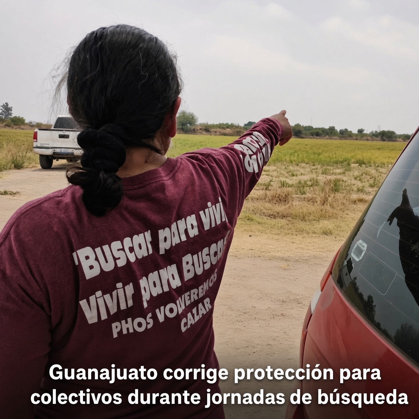 Guanajuato corrige protección para colectivos durante jornadas de búsqueda