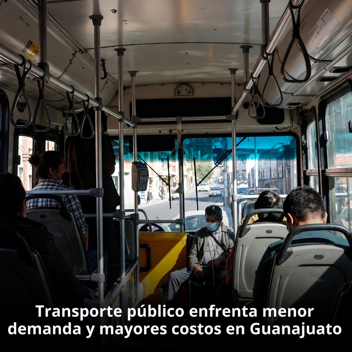 Transporte público enfrenta presión financiera en Guanajuato