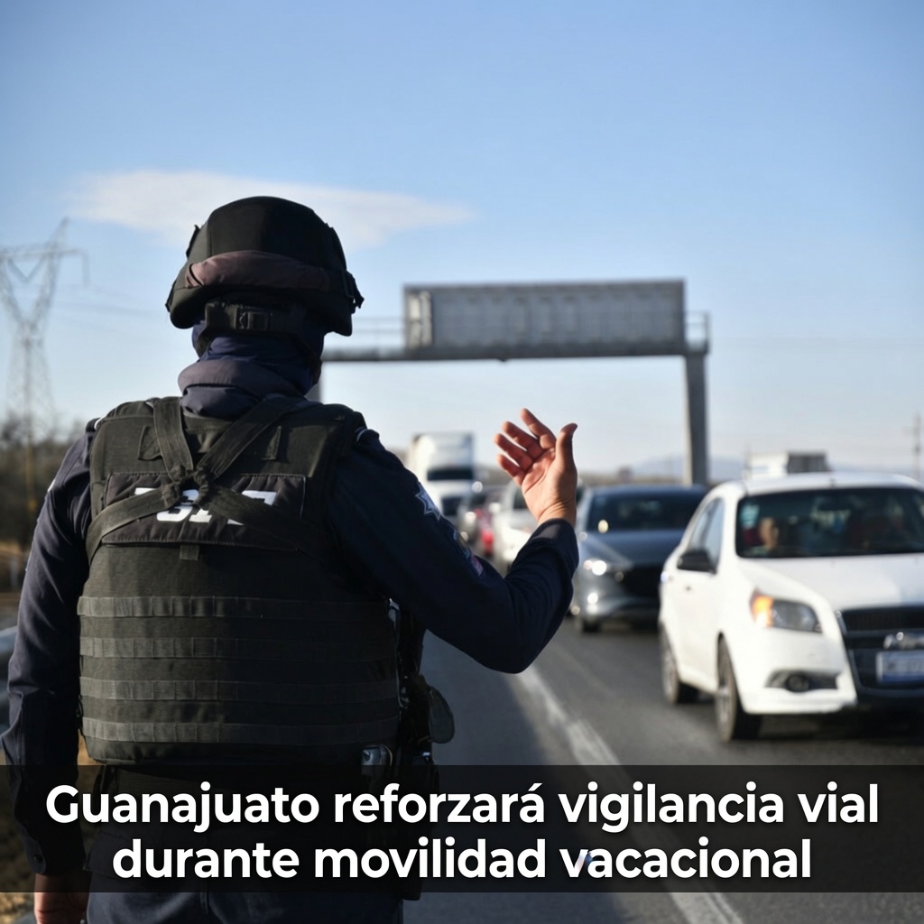 Guanajuato reforzará vigilancia en carreteras vacacionales