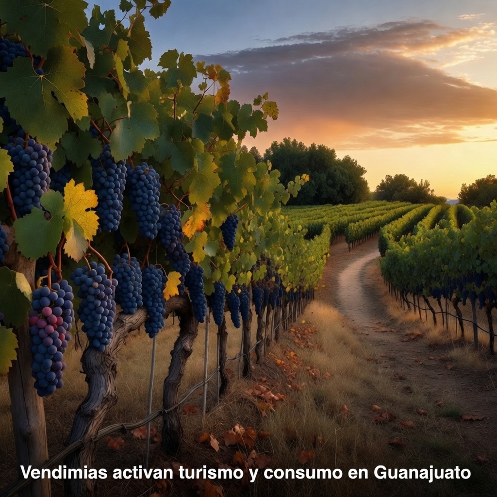 Vendimias activan turismo y consumo en Guanajuato