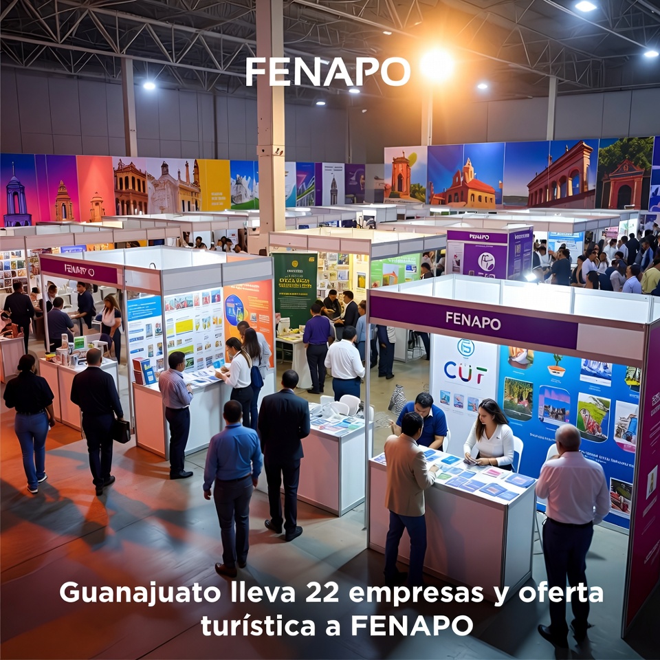 Guanajuato lleva empresas y turismo a FENAPO