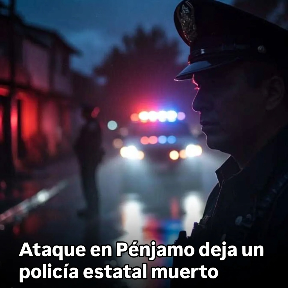 Ataque en Pénjamo deja muerto a policía estatal