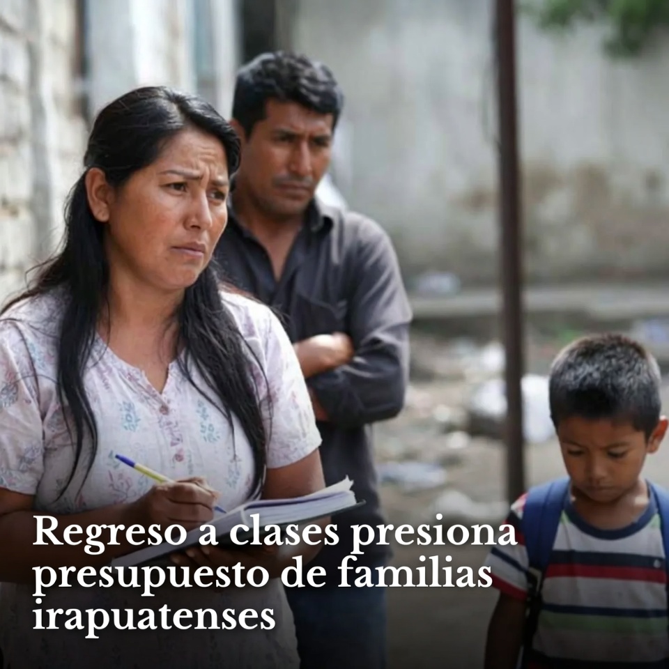Regreso a clases presiona presupuesto en Irapuato
