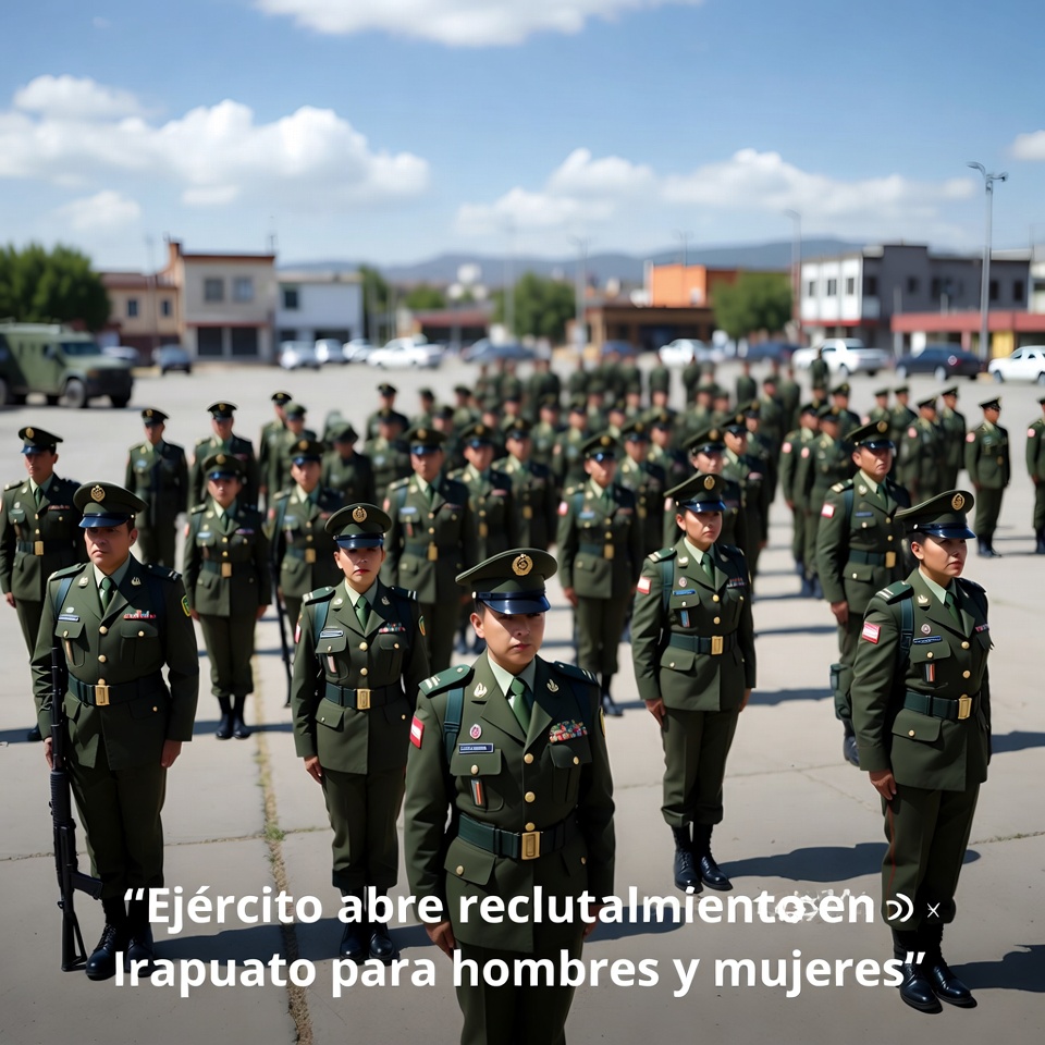 Ejército abre reclutamiento para hombres y mujeres