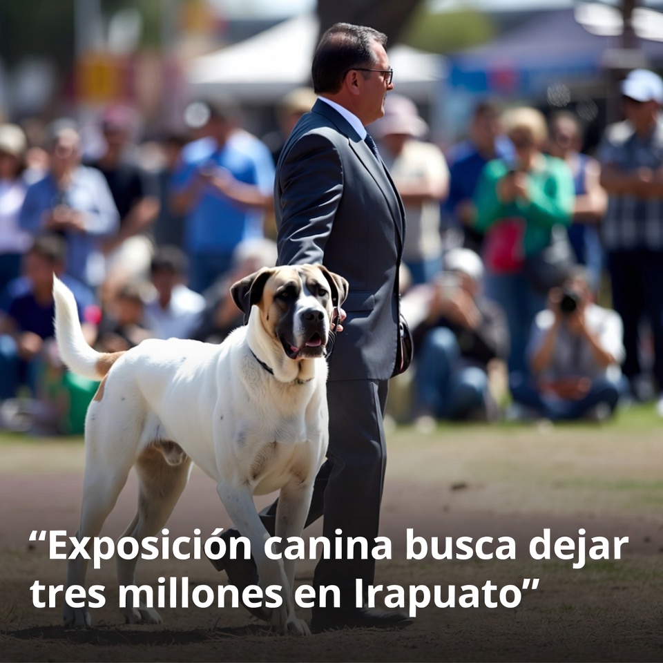 Exposición canina busca derrama millonaria en Irapuato