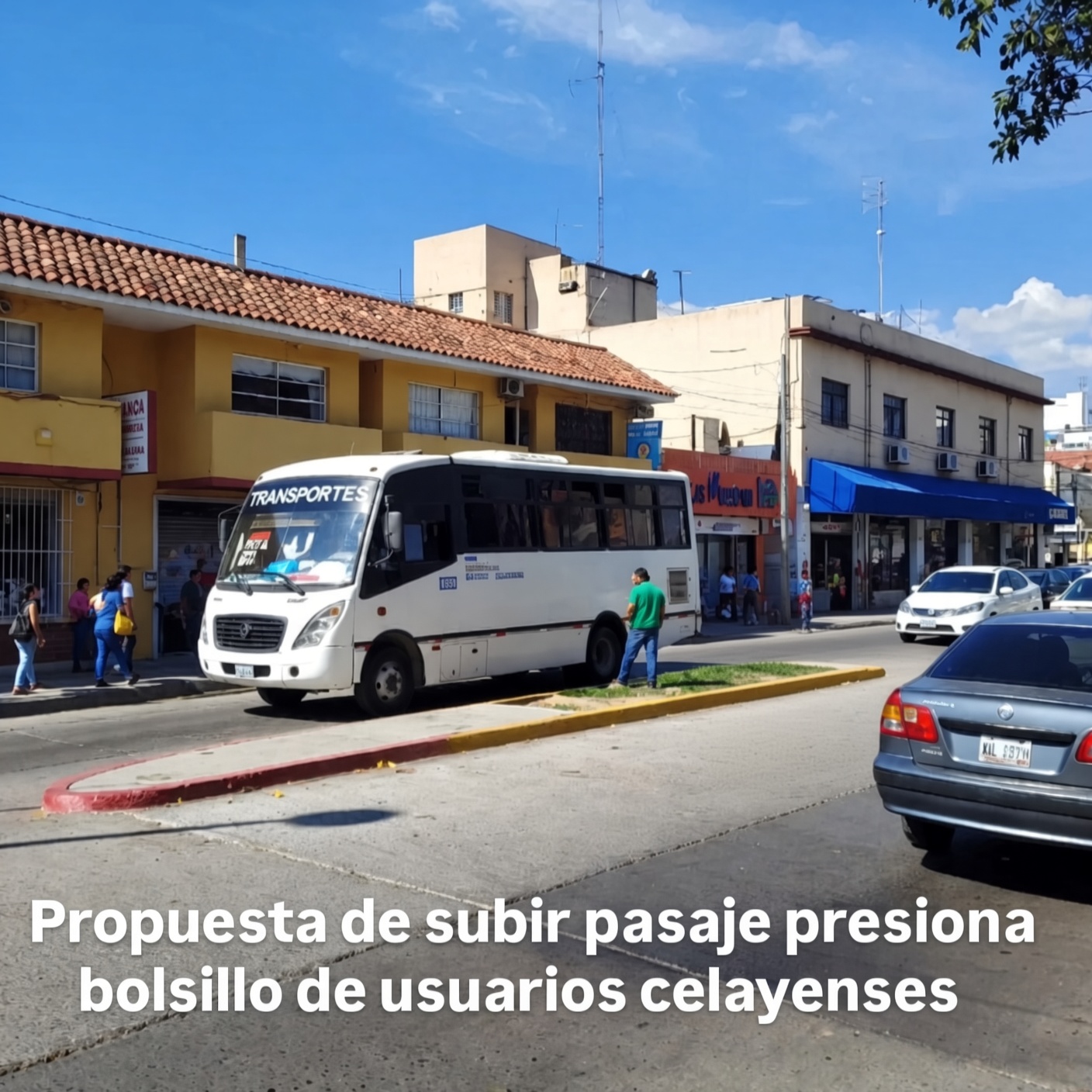 Propuesta de subir pasaje presiona a Celaya