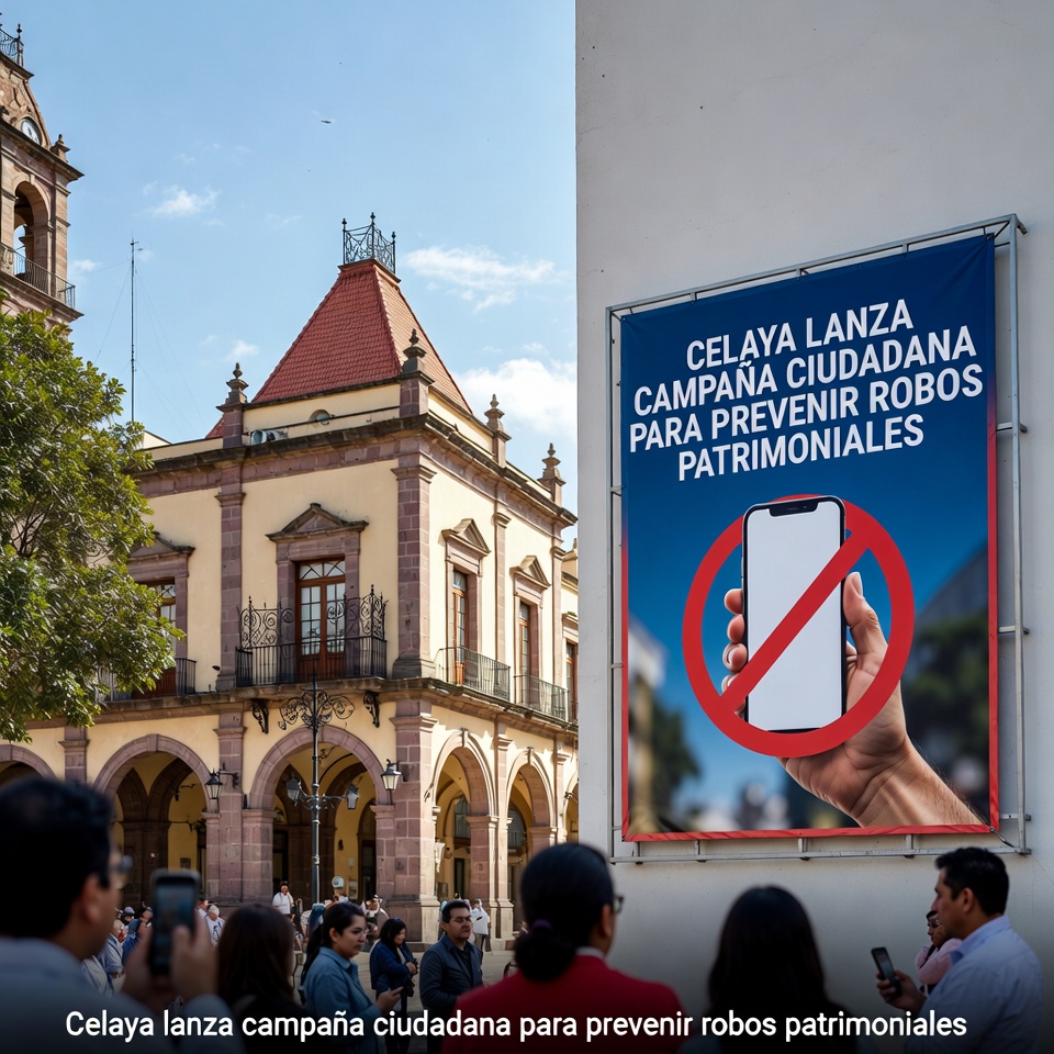 Celaya refuerza prevención ante robos patrimoniales