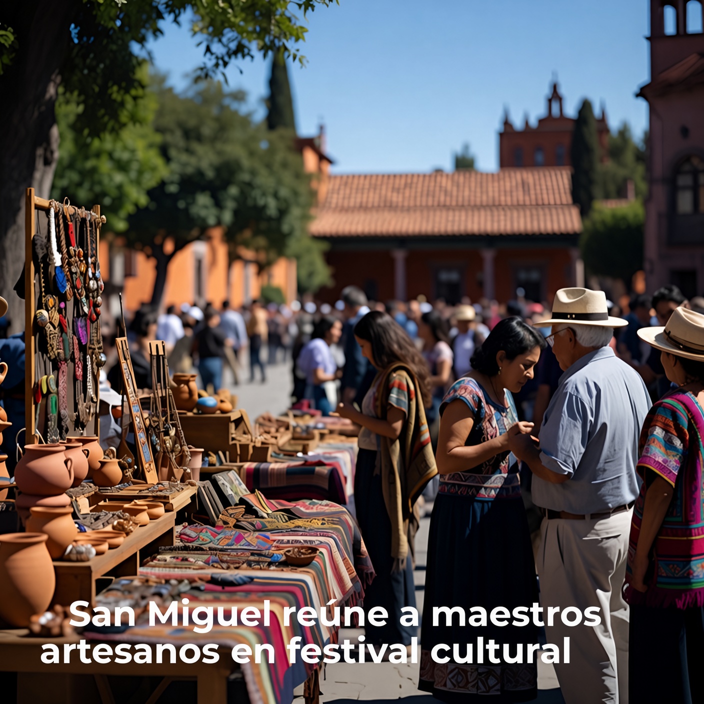 San Miguel reúne artesanos en encuentro cultural