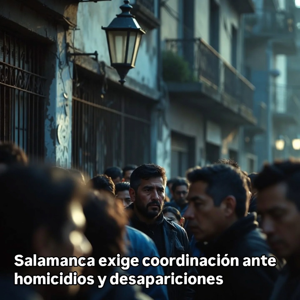 Salamanca exige coordinación ante homicidios y desapariciones