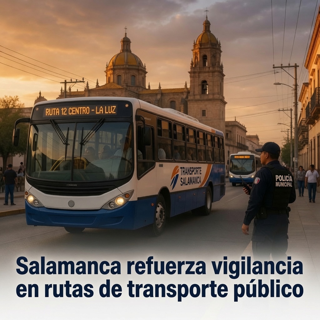 Salamanca refuerza vigilancia en rutas de transporte