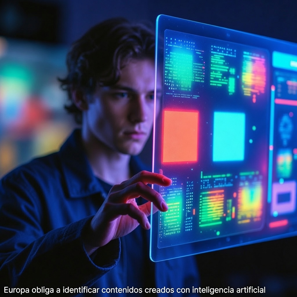 Europa exige identificar contenido creado con inteligencia artificial