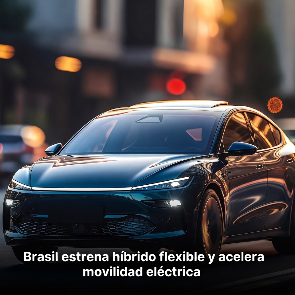 Brasil estrena hÃbrido flexible y acelera movilidad eléctrica