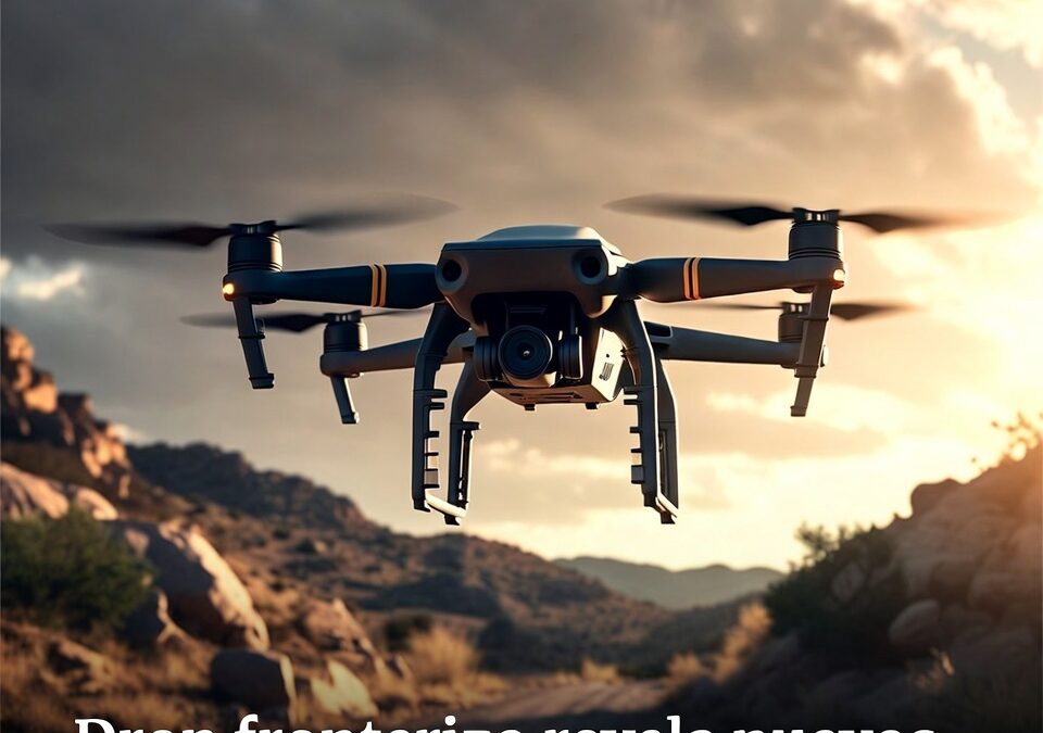 Dron fronterizo revela nuevos riesgos de seguridad ciudadana