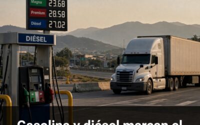 Gasolina y diésel presionan movilidad en México