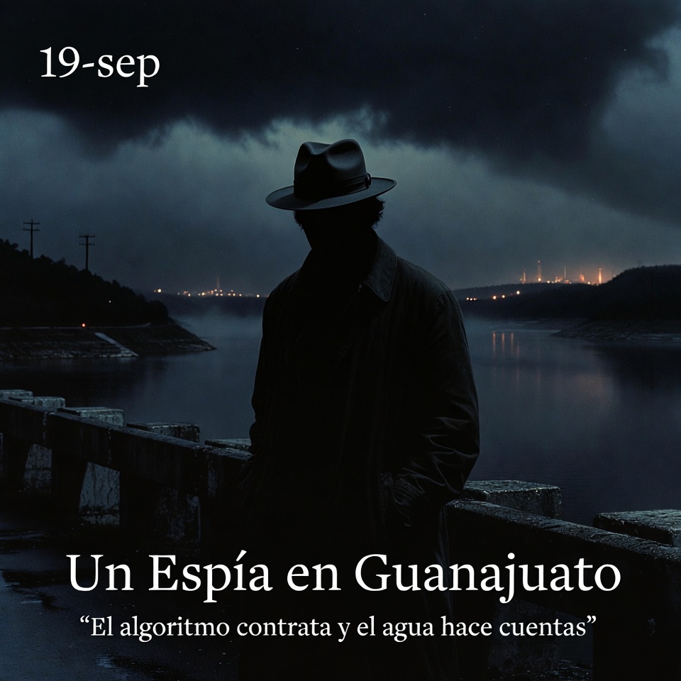El algoritmo contrata y el agua hace cuentas